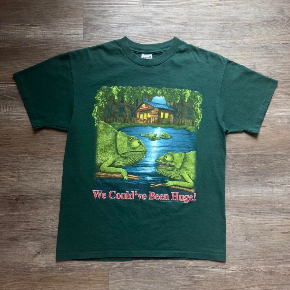 Budweiser Men's Green T-shirt
